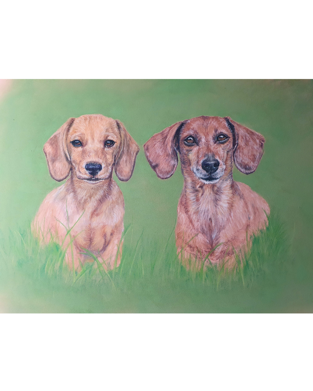 Individuelles Pastell-Portrait nach Fotovorlage