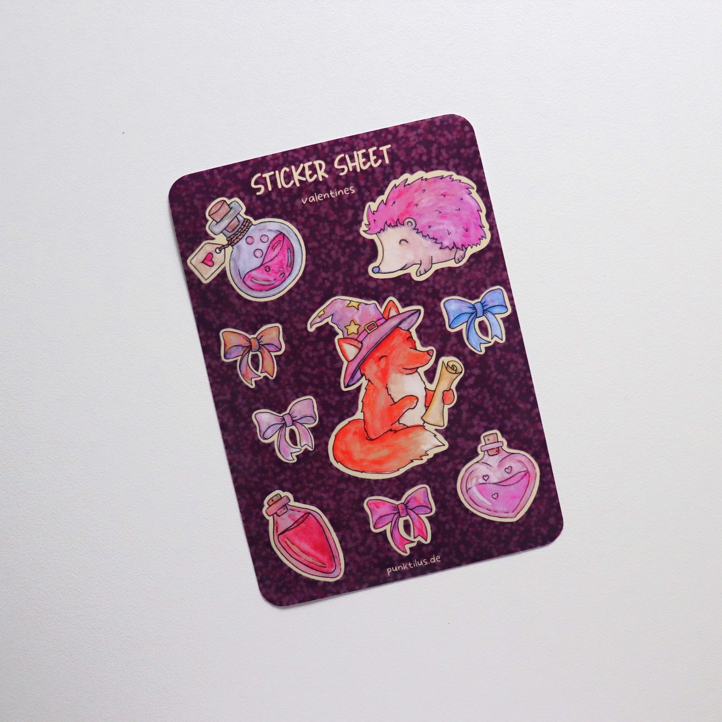 Sticker Sheet - Valentines