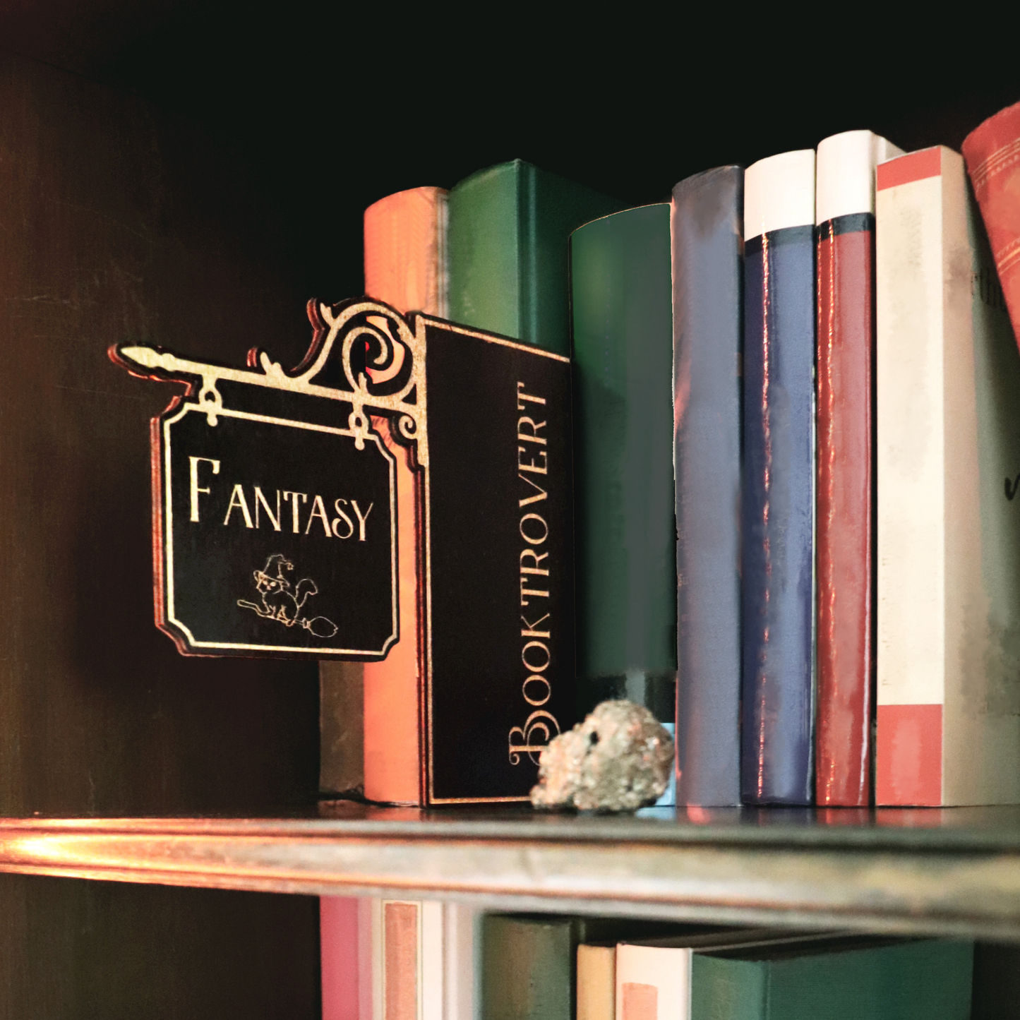 Genreschild Schwarz & Gold - Verschiedene Genre zur Auswahl