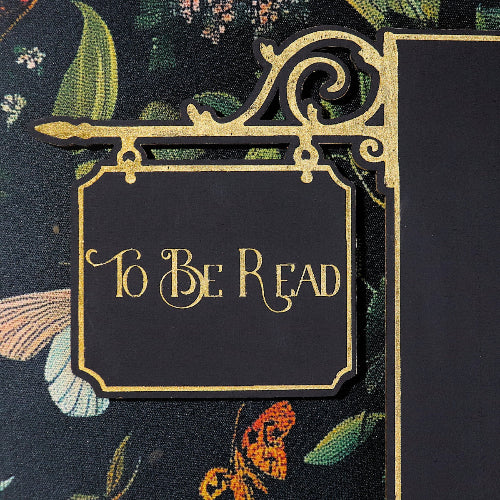 Bücherregal Genre-Schilder Schwarz & Gold - 30+ Genre zur Auswahl